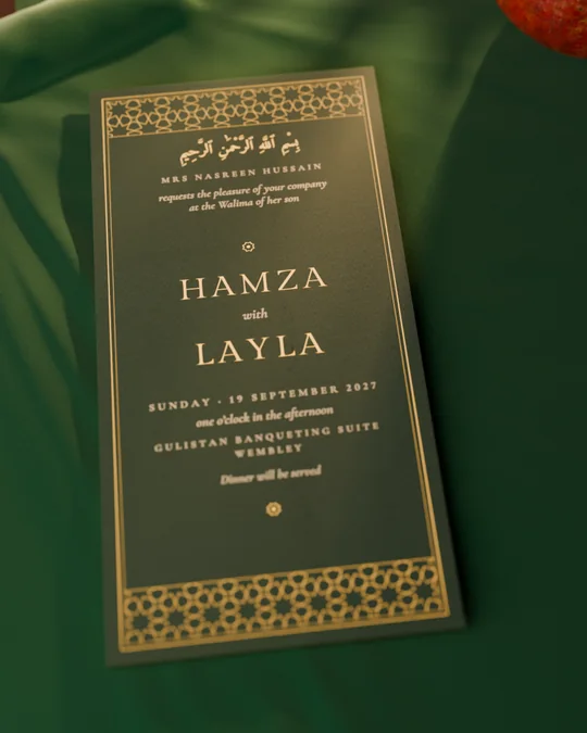 The Lantern card on its table
